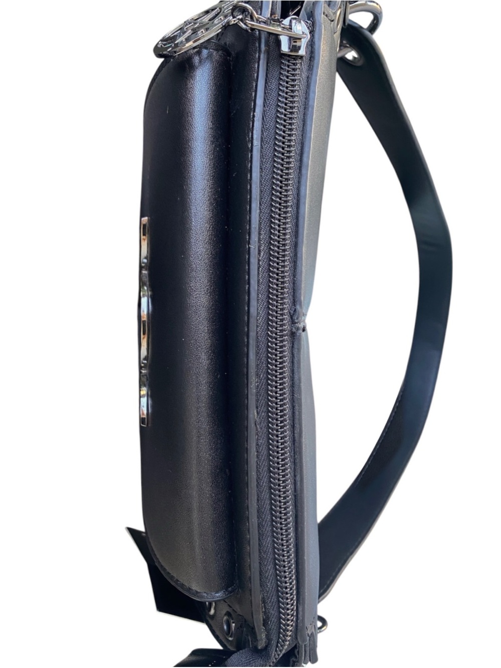 NWT Banned Alternative Vidiona Triple Moon Shoulder Crossbody PU Leather Bag - Picture 14 of 16